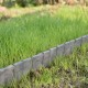 Комплект 60 броя елементи -декоративен бордюр за цветни лехи  23 x 25,5 cm/бр., Сив -