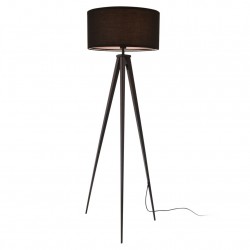Подова лампа  Faro E27 153 cm Ефект Дъърво/Черен - Lux.pro