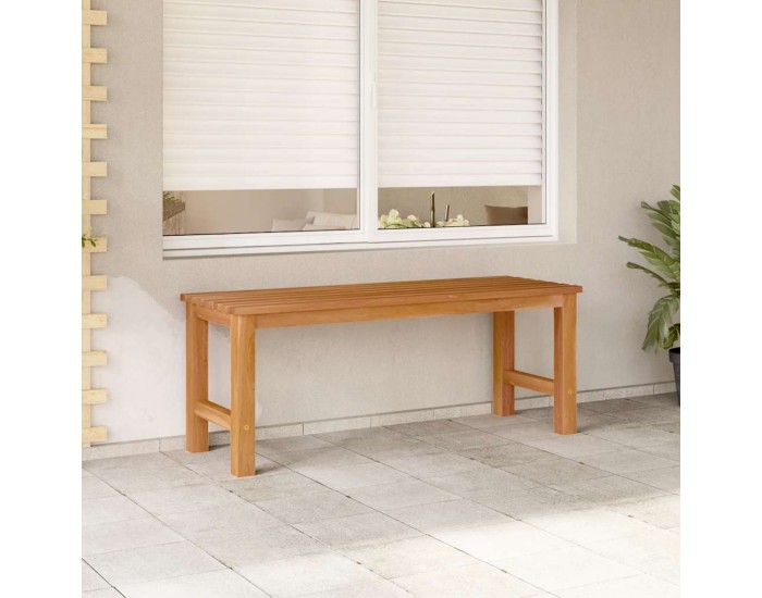 Sonata H Градинска пейка, 114 см, тик масив