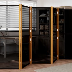 Sonata H Параван за стая, 6 панела, черен, 420x180 cм - Electrocasnice și accesorii pentru living