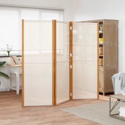 Sonata H Параван за стая, 3 панела, кремавобял, 210x180 cм - Electrocasnice și accesorii pentru living