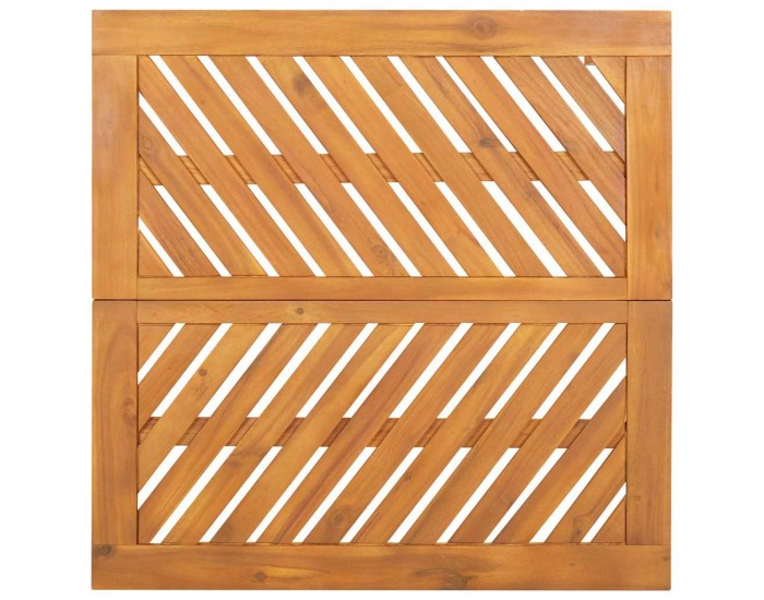 Sonata H Комплект за хранене в градината 3 pcs Кафяво 90 x 90 x 74 cm