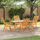 Sonata H Комплект за хранене в градината 5 pcs Кафяво 150 x 90 x 74 cm