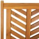 Sonata H Комплект за хранене в градината 7 pcs Кафяво 150 x 90 x 74 cm