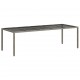 Sonata H Градинска маса за хранене Сив 250 x 100 x 75 см Полиратан