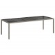 Sonata H Градинска маса за хранене Сив 250 x 100 x 75 см Полиратан