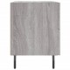 Sonata H Нощно шкафче, сив сонома, 40x35x47,5 см, инженерно дърво
