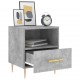 Sonata H Нощни шкафчета 2 бр бетонно сиво 40x35x47,5 см инженерно дърво