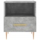 Sonata H Нощни шкафчета 2 бр бетонно сиво 40x35x47,5 см инженерно дърво