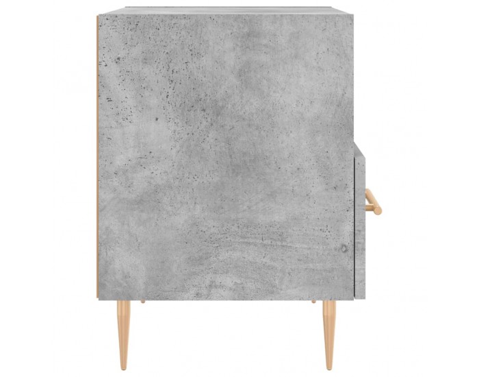 Sonata H Нощни шкафчета 2 бр бетонно сиво 40x35x47,5 см инженерно дърво
