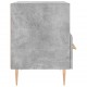 Sonata H Нощни шкафчета 2 бр бетонно сиво 40x35x47,5 см инженерно дърво