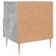 Sonata H Нощни шкафчета 2 бр бетонно сиво 40x35x47,5 см инженерно дърво