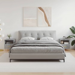 Sonata H Нощни шкафчета 2 бр бетонно сиво 40x35x47,5 см инженерно дърво - Noptiere