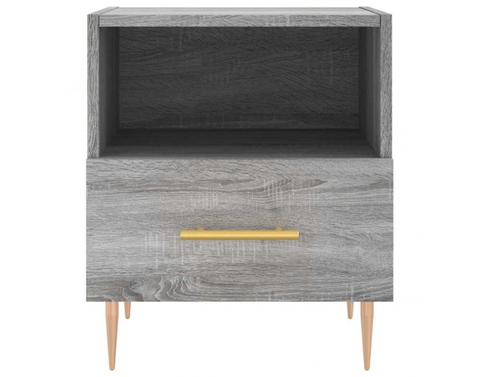 Sonata H Нощни шкафчета 2 бр сив сонома 40x35x47,5 см инженерно дърво