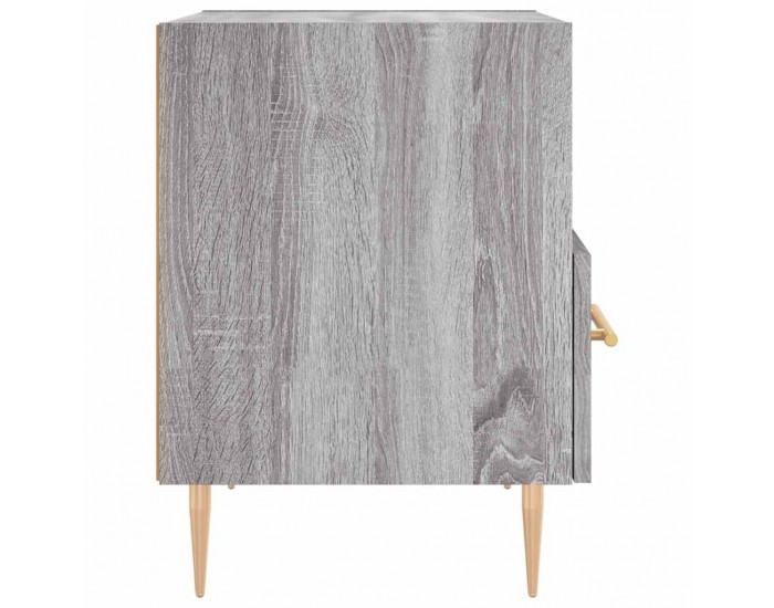 Sonata H Нощни шкафчета 2 бр сив сонома 40x35x47,5 см инженерно дърво
