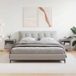 Sonata H Нощни шкафчета 2 бр сив сонома 40x35x47,5 см инженерно дърво - Noptiere