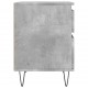 Sonata H Нощно шкафче бетонно сиво 40x35x50 см инженерно дърво