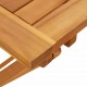 Sonata H Сгъваема градинска маса 90x52,5x65 см масивна акация