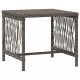 Sonata H Шезлонг с възглавница 2 pcs Сив 35 x 35 x 32см полиратан
