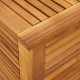 Sonata H Градинска кутия за съхранение 90x50x56 см акациево дърво масив
