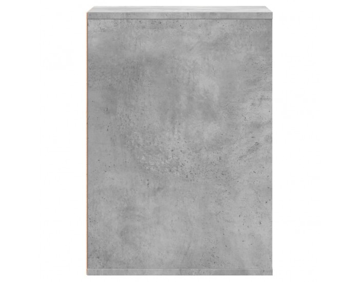 Sonata H Ъглов шкаф с чекмеджета бетонно сив 40x41x58 см инженерно дърво