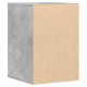 Sonata H Ъглов шкаф с чекмеджета бетонно сив 40x41x58 см инженерно дърво