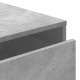 Sonata H Ъглов шкаф с чекмеджета бетонно сив 40x41x58 см инженерно дърво