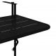 Sonata H Висяща терасна маса Черно 60 x 39 x 65 см Стомана