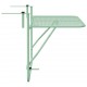 Sonata H Висяща терасна маса Ментово зелен 60 x 39 x 65 см Стомана