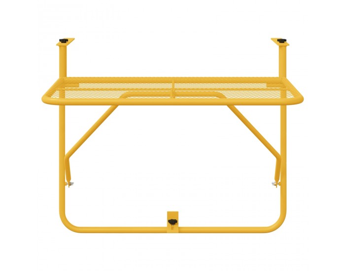 Sonata H Висяща терасна маса Горчица 60 x 39 x 65 см Стомана