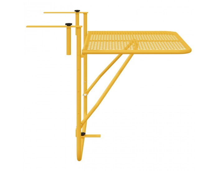 Sonata H Висяща терасна маса Горчица 60 x 39 x 65 см Стомана