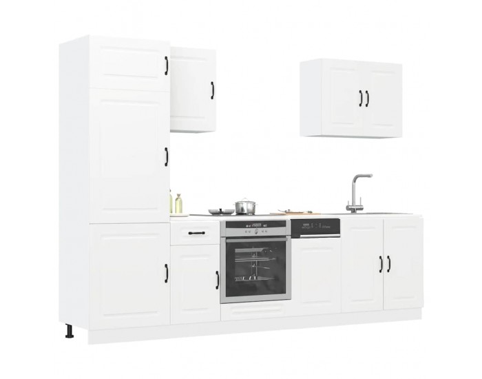 Sonata H Комплект кухненски шкафове от 7 части Kalmar, инженерно дърво