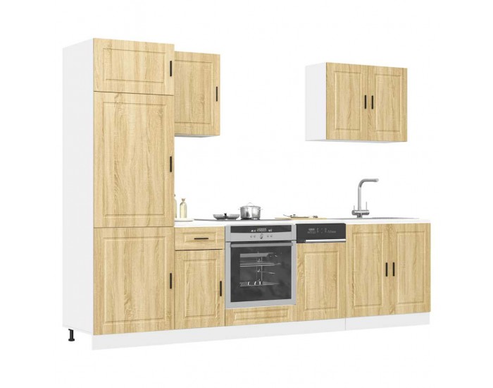Sonata H Комплект кухненски шкафове от 7 части Kalmar, инженерно дърво