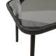 Sonata H Масичка за кафе Черно 90 x 45 x 43 см Поли ротанг, стъкло
