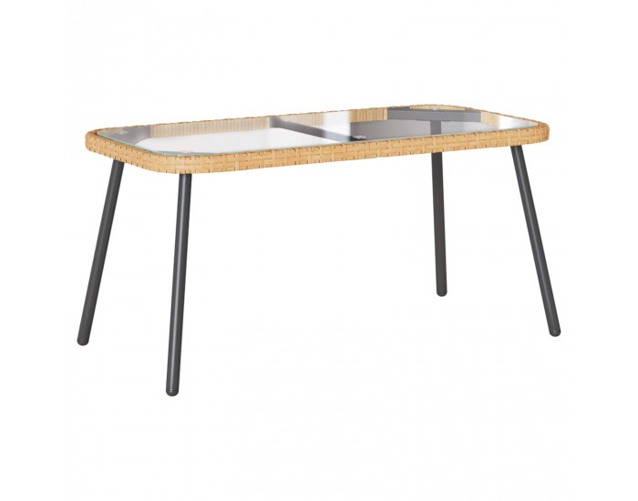 Sonata H Масичка за кафе Кафяв и черен 90 x 45 x 43 см
