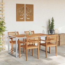 Sonata H Градинска маса за хранене Сив 160 x 80 x 75 cm - Mese de grădină