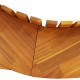 Sonata H Люлеещи се шезлонги 2 pcs Кафяво 154 x 60 x 74 см