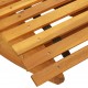 Sonata H Люлеещи се шезлонги 2 pcs Кафяво 154 x 60 x 74 см