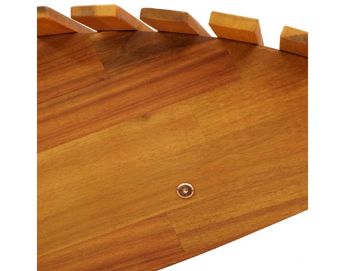 Sonata H Люлеещи се шезлонги 2 pcs Кафяво 154 x 60 x 74 см