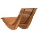 Sonata H Люлеещи се шезлонги 2 pcs Кафяво 154 x 60 x 74 см
