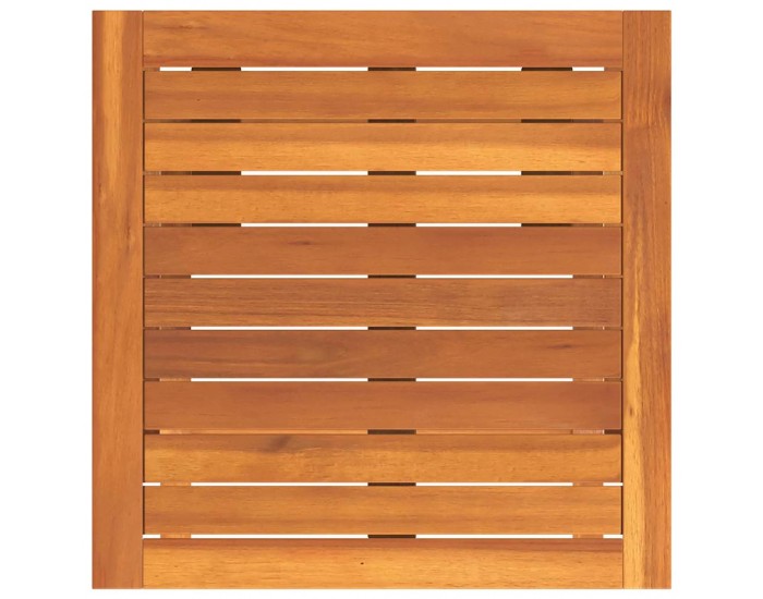 Sonata H Шезлонг 3 pcs Кафяво 40 x 40 x 40cm Масивна акациева дървесина