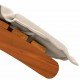 Sonata H Шезлонг 2 pcs Бяло 184 x 55 x 64 см Масивна акациева дървесина