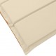 Sonata H Шезлонг с възглавница 2-човек 2 pcs Бежово 184 x 55 x 64 см