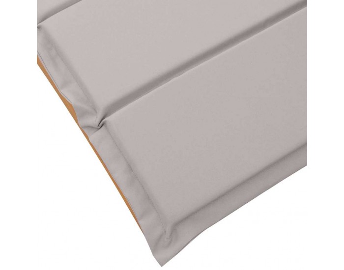 Sonata H Шезлонг 2 pcs Таупе 184 x 55 x 64 см Масивна акациева дървесина