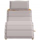 Sonata H Шезлонг 2 pcs Таупе 184 x 55 x 64 см Масивна акациева дървесина