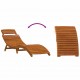 Sonata H Шезлонг с възглавница 2-човек 2 pcs Червено 184 x 55 x 64 см
