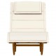 Sonata H Шезлонг с възглавница 2-човек 2 pcs Кафяво 60 x 154 x 74 см