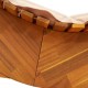 Sonata H Шезлонг с възглавница 2-човек 2 pcs Кафяво 60 x 154 x 74 см