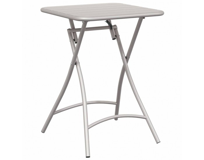 Sonata H Градинска маса Бежово 55 x 55 x 73 см Прахово боядисана стомана