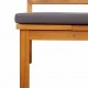 Sonata H Шезлонг Кафяво 200 x 57 x 75 см Масивна акациева дървесина